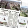 Pressemitteilung, Der Himmel über Bremen, Luftbildjagd, 